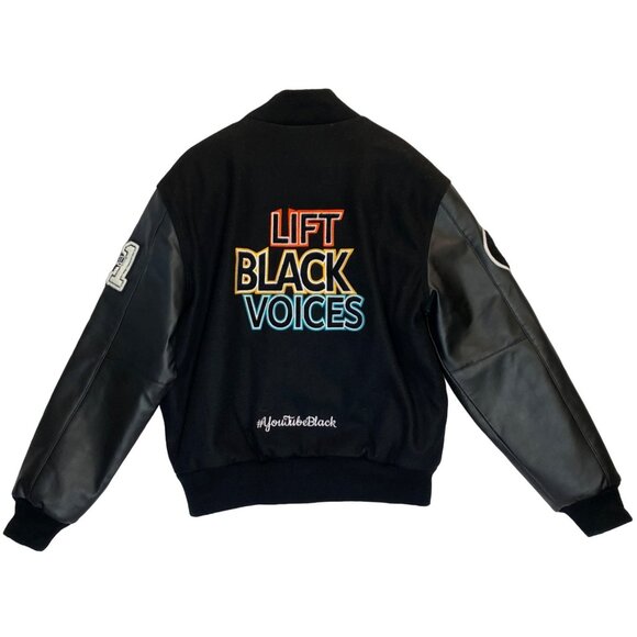 Varsity Base Other - Varsity Base Jacket YouTube Lift Black Voices RARE Influencer Gift Mens Medium